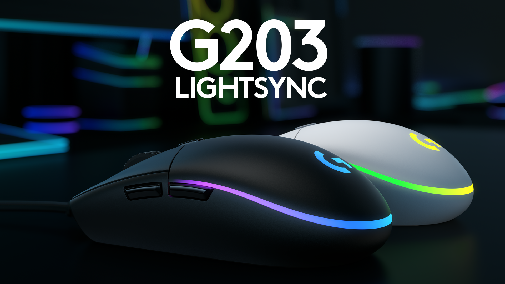 Die neue Logitech G203 LIGHTSYNC Maus bietet Gaming-Leistung zu einem ...